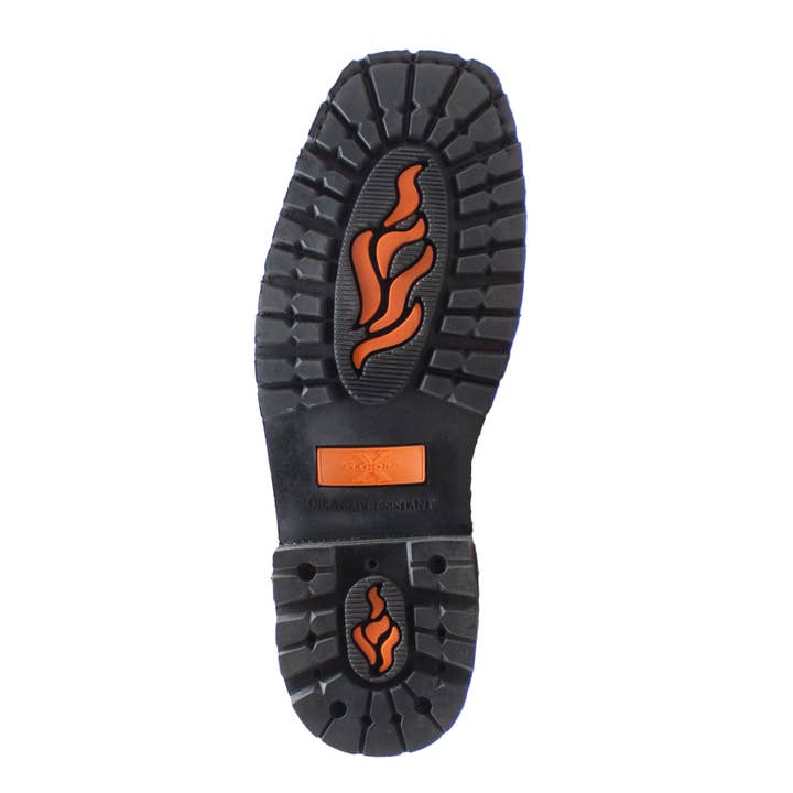 AdTec - Wholesale Boots - Men's - 1442Zipper: Men's 13" Side Zipper Boot Black4