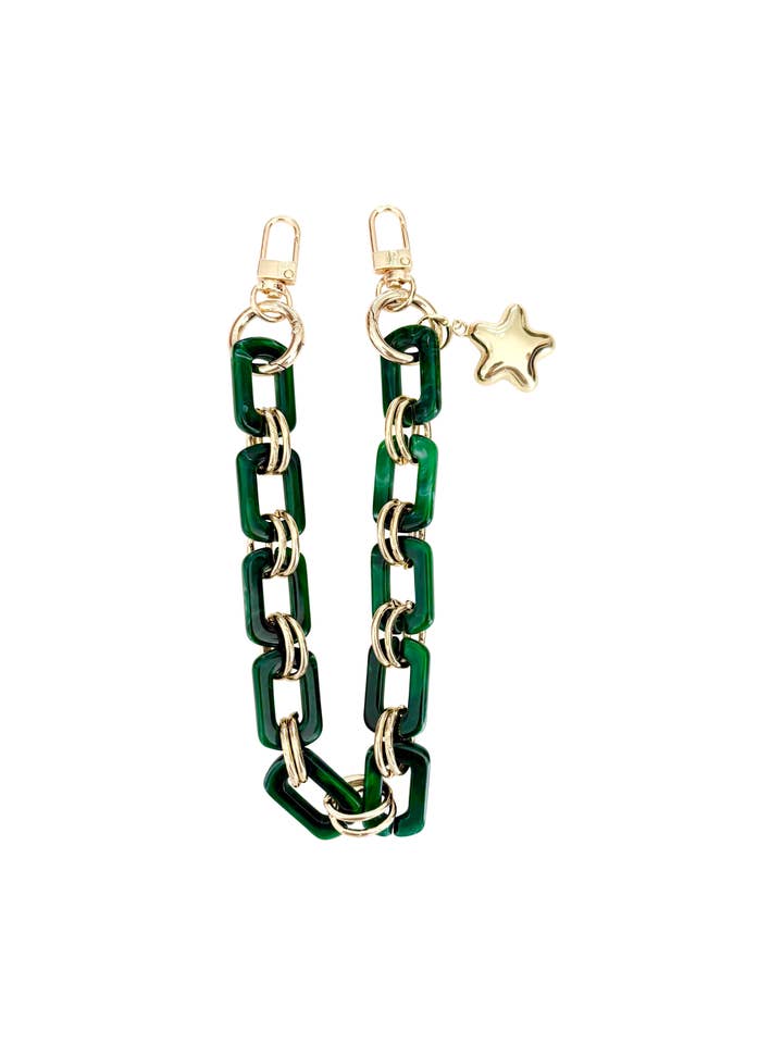 Camy Bag Chain - Green for wholesale by Gemelli