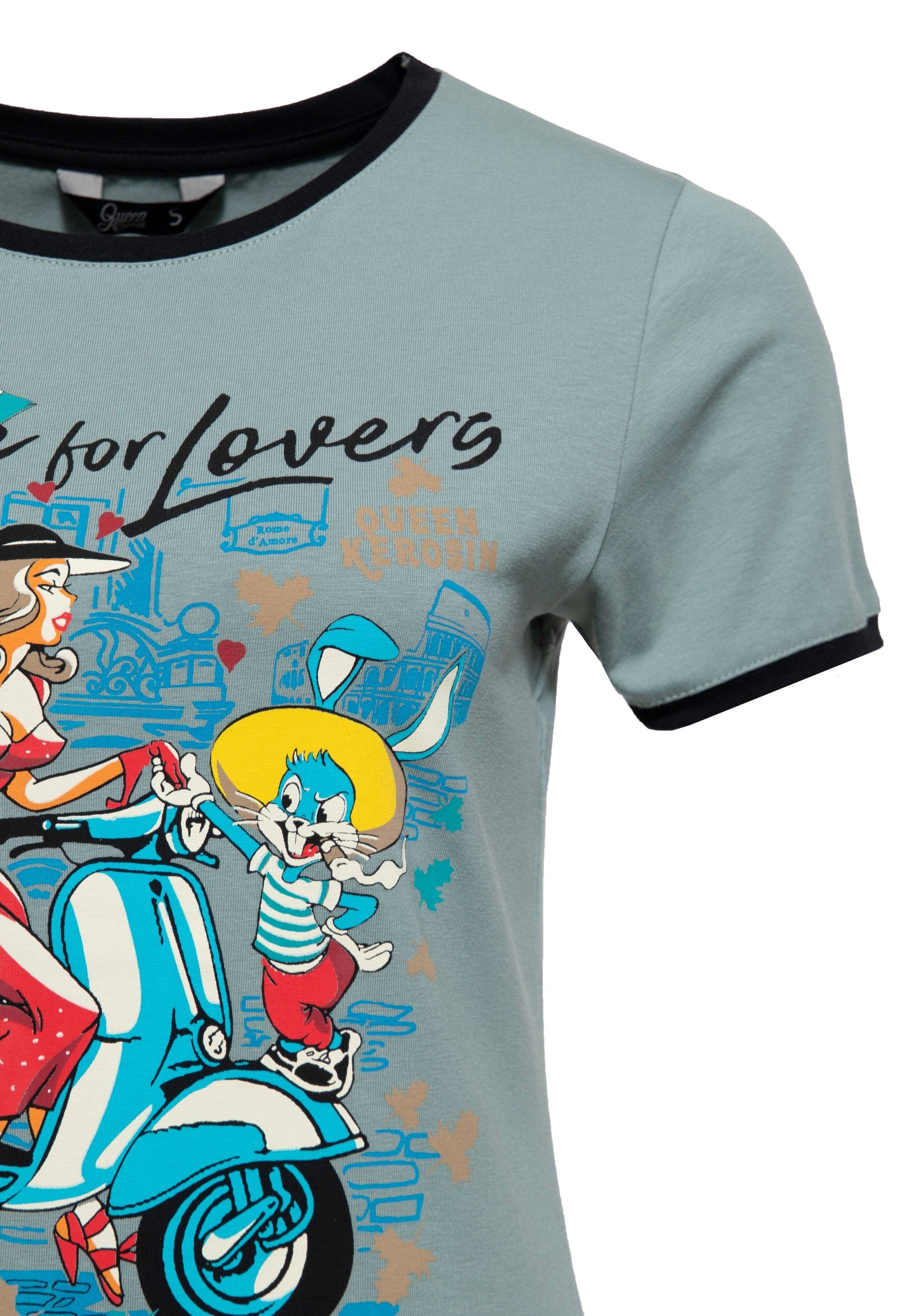 KING KEROSIN - Wholesale T-shirt (Zonder tekening) - Dames - Rome for Lovers T-shirt van KING KEROSIN6
