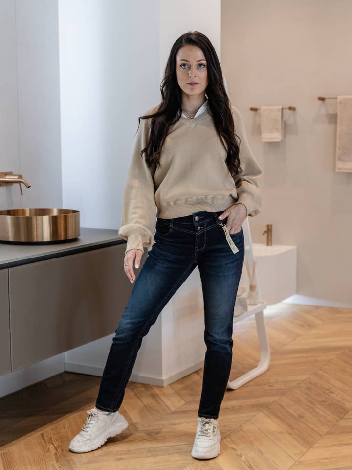 Jeans - Merle TUBO - Blu Granito per la vendita all'ingrosso da parte di Glücksstern