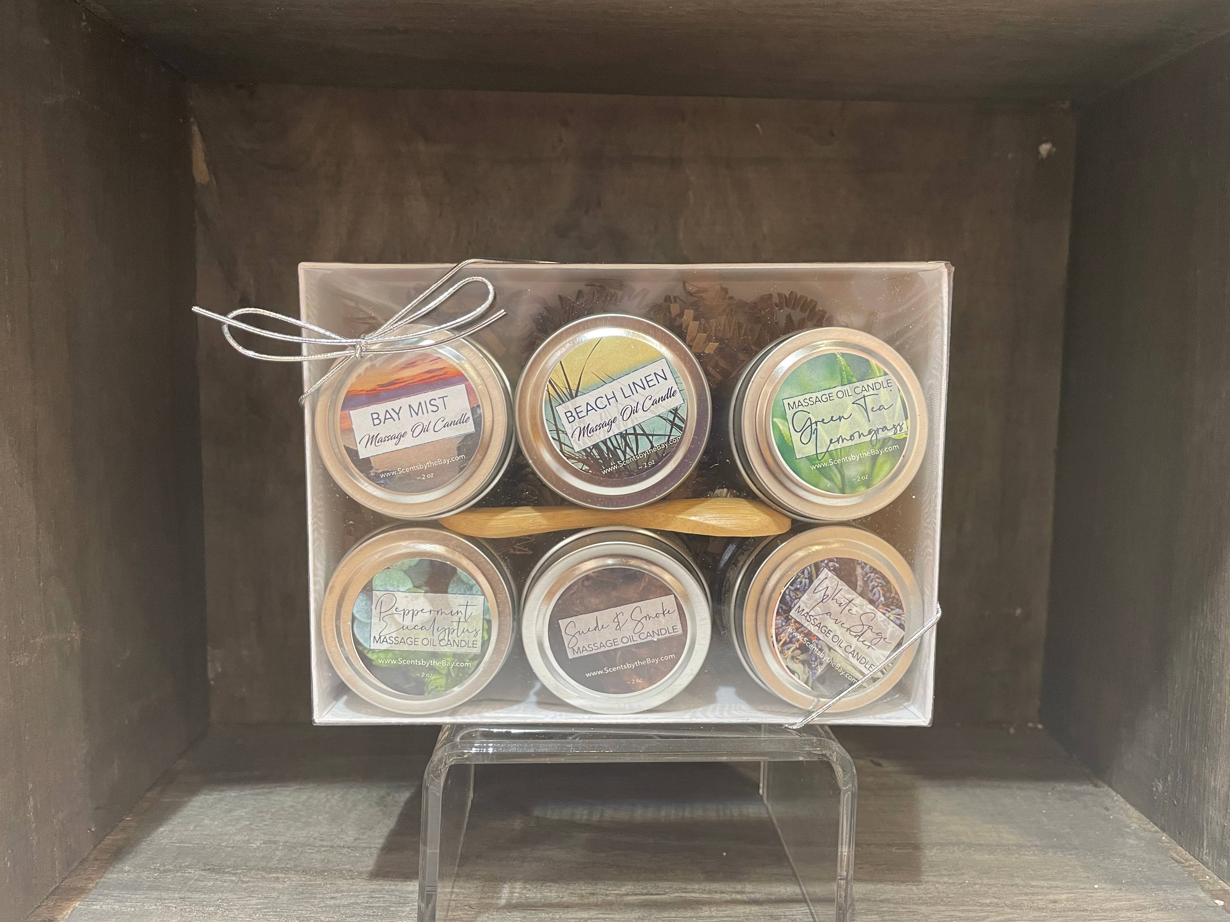 Scents by the Bay - Wholesale Travel Candles - 2 oz Travel Tin: Organic Massage Oil Candle11