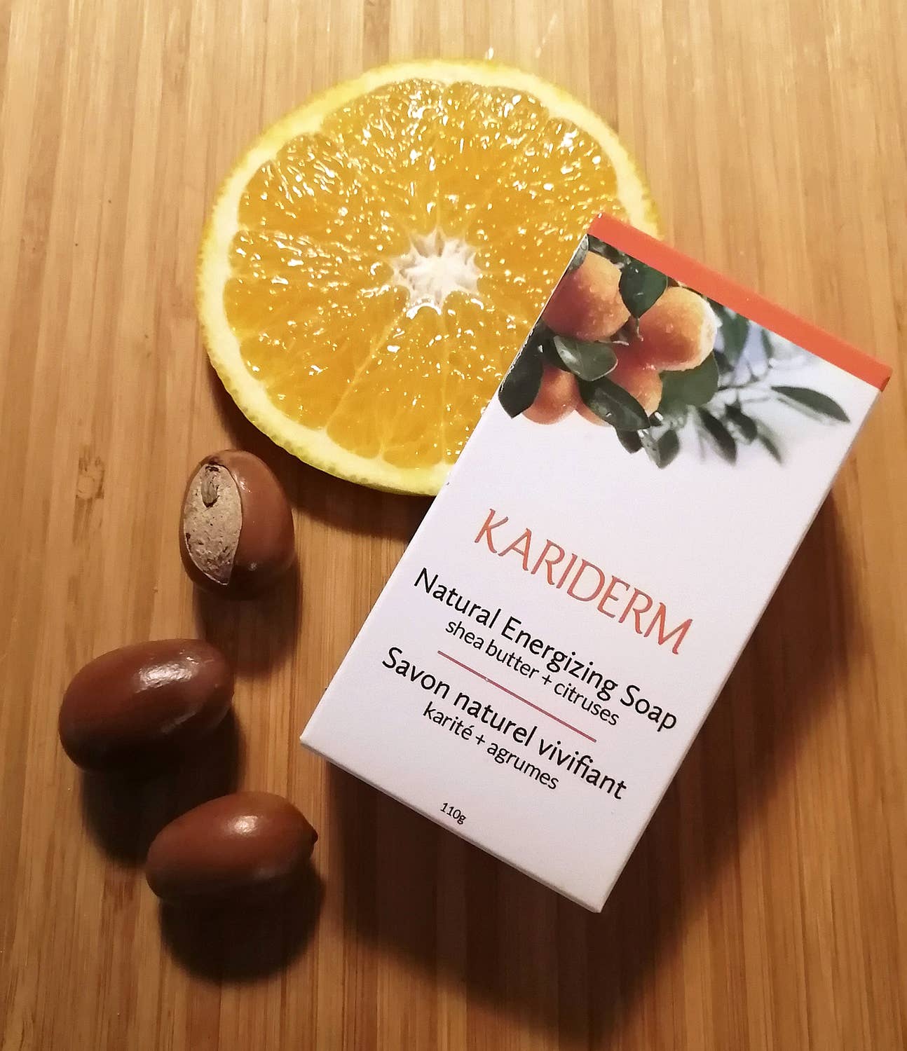 Kariderm - Wholesale Bar Soap - Citrus refreshing soap 110 g1