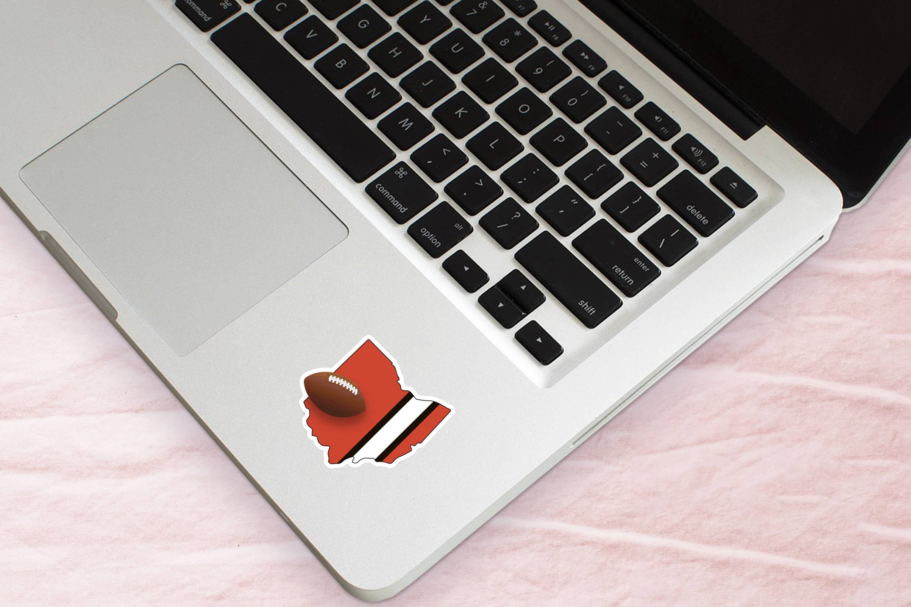 DoubleTake Designs - Wholesale Sticker - Cleveland Football Sticker2