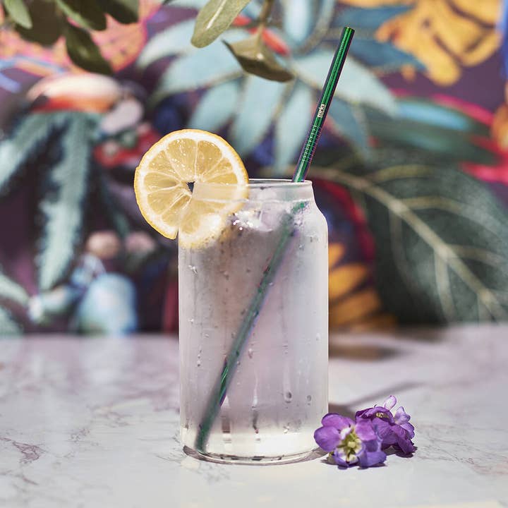 Straight reusable metal straws for wholesale by Sucka