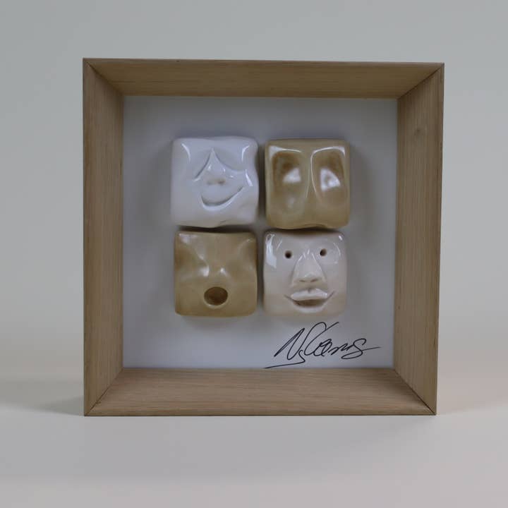 Cuadros de Cerámica Artesanal "4 Caras" para venta al por mayor de Atelier nelson gomes