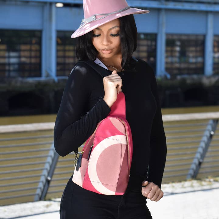 Dupatta Designs - Wholesale Crossbody Bag - Women's - Chihiro Colorblock Cross-body Bag32