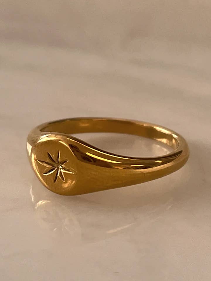 Signet Ring (3 Piece Set) for wholesale by November’s Eve Jewelry