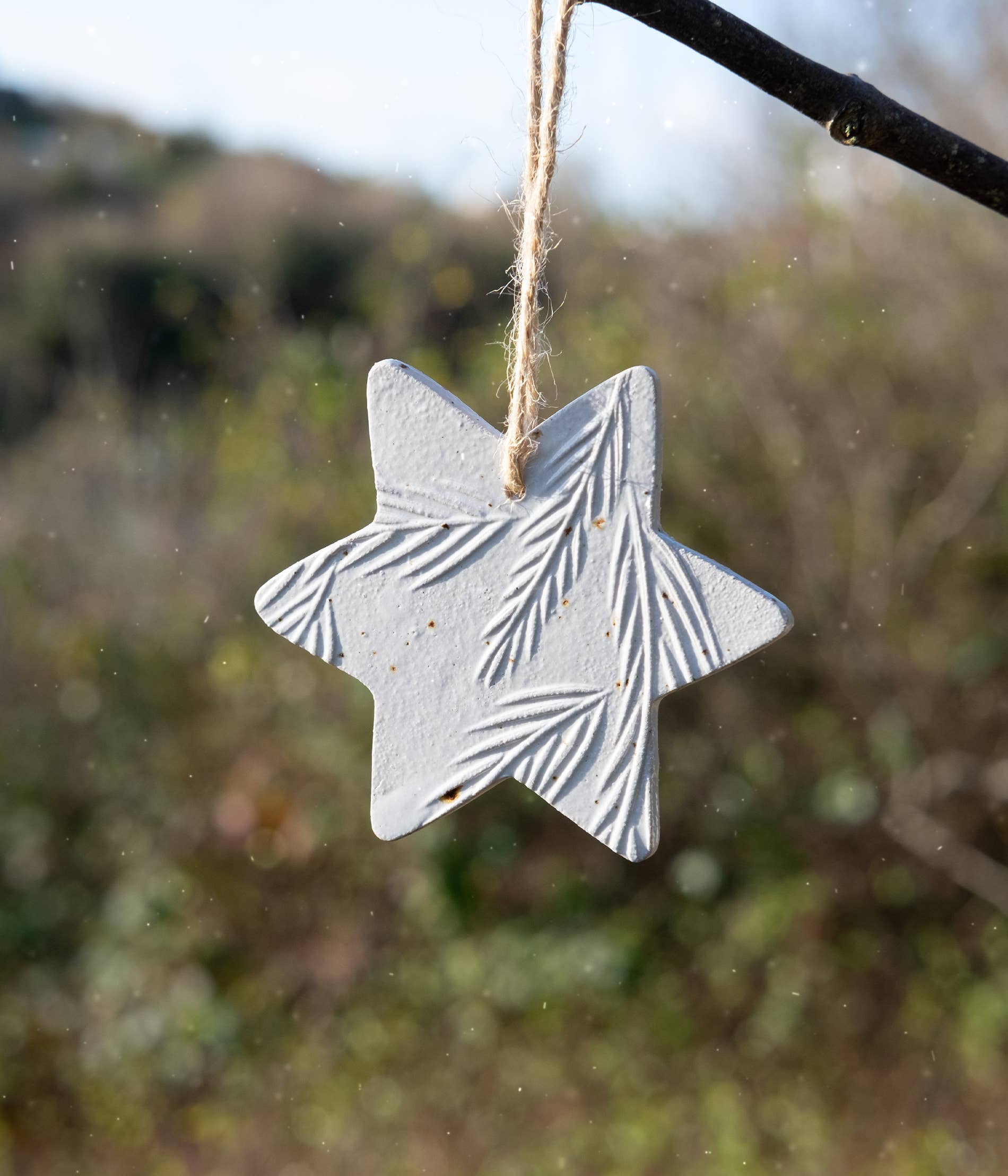 KP Studio – wholesale Ornament – Ceramic Christmas Star or Circle  Decoration4