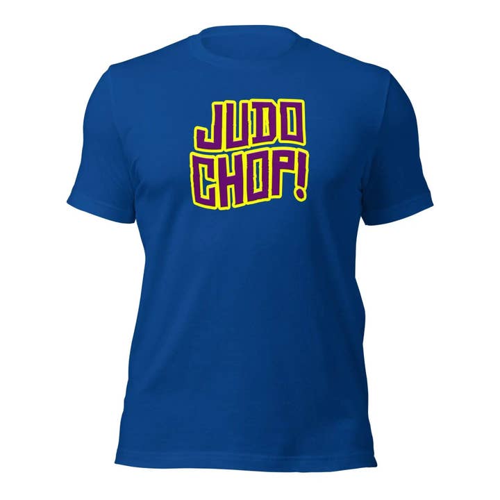 Judo Chop! T-shirt voor uniseks voor wholesale door VAWDesigns