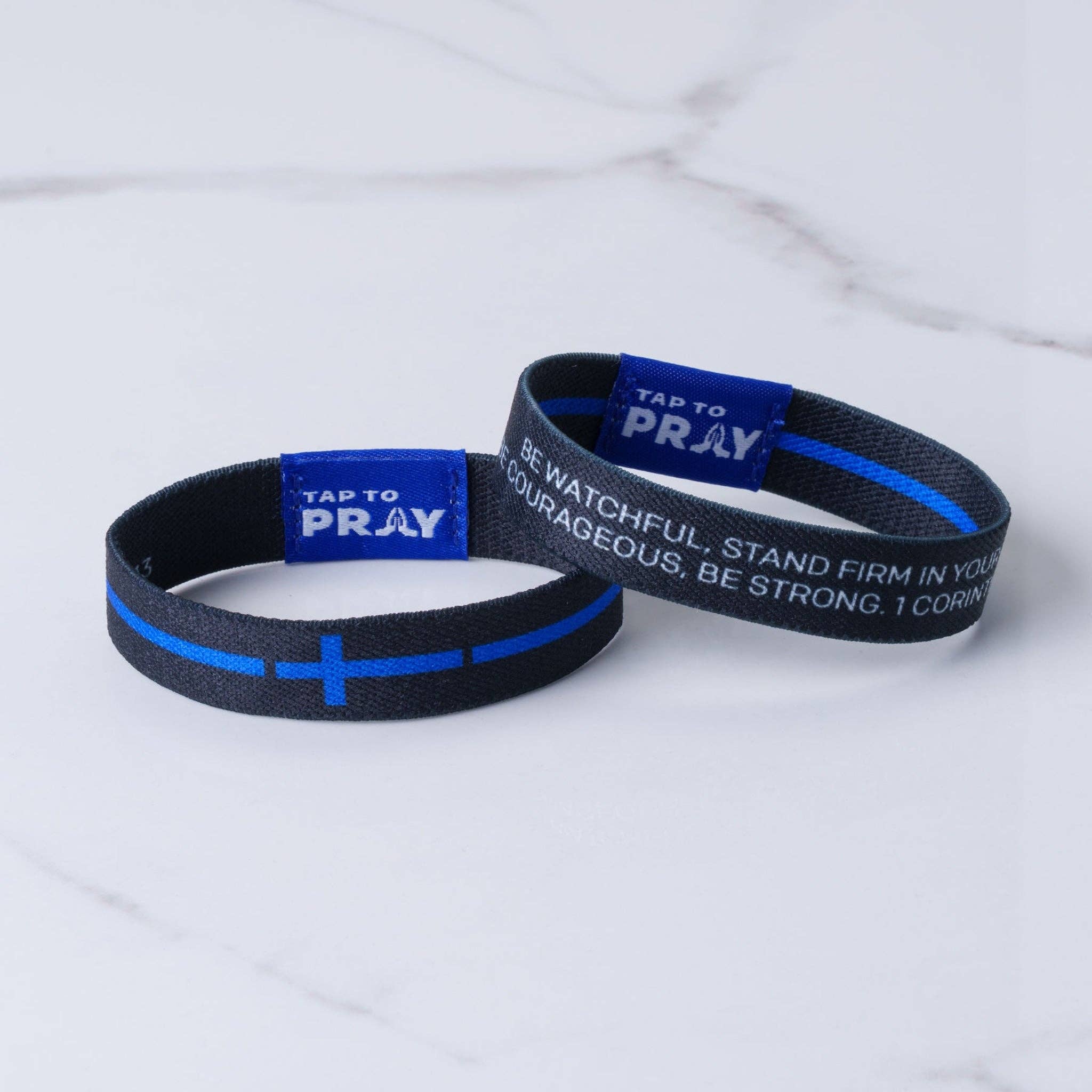 Versible - Wholesale Wristband - Tap To Pray® Wristband – First Responders - Law Enforcement5