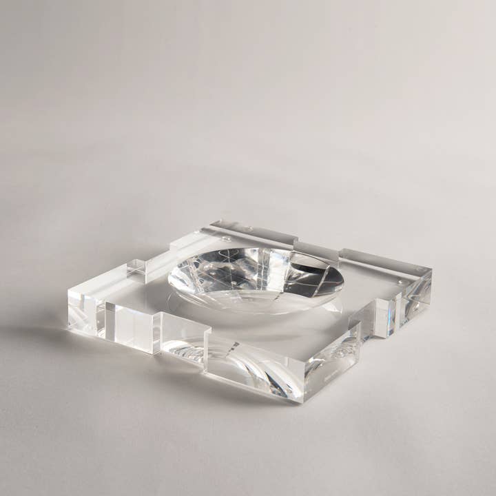 Carter Acrylic Bowl Clear Large for wholesale on Faire1