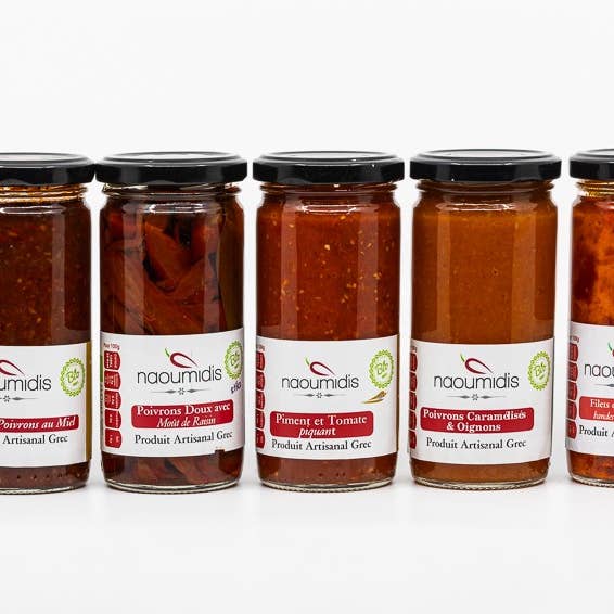 Helene Delices Grecs – Engroshandel Sauce – Økologisk Peberfrugtsauce med Drue Melasse 260g