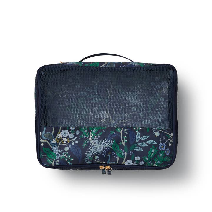 Rifle Paper Co. - Wholesale Packing Cube - Peacock Packing Cube Set2