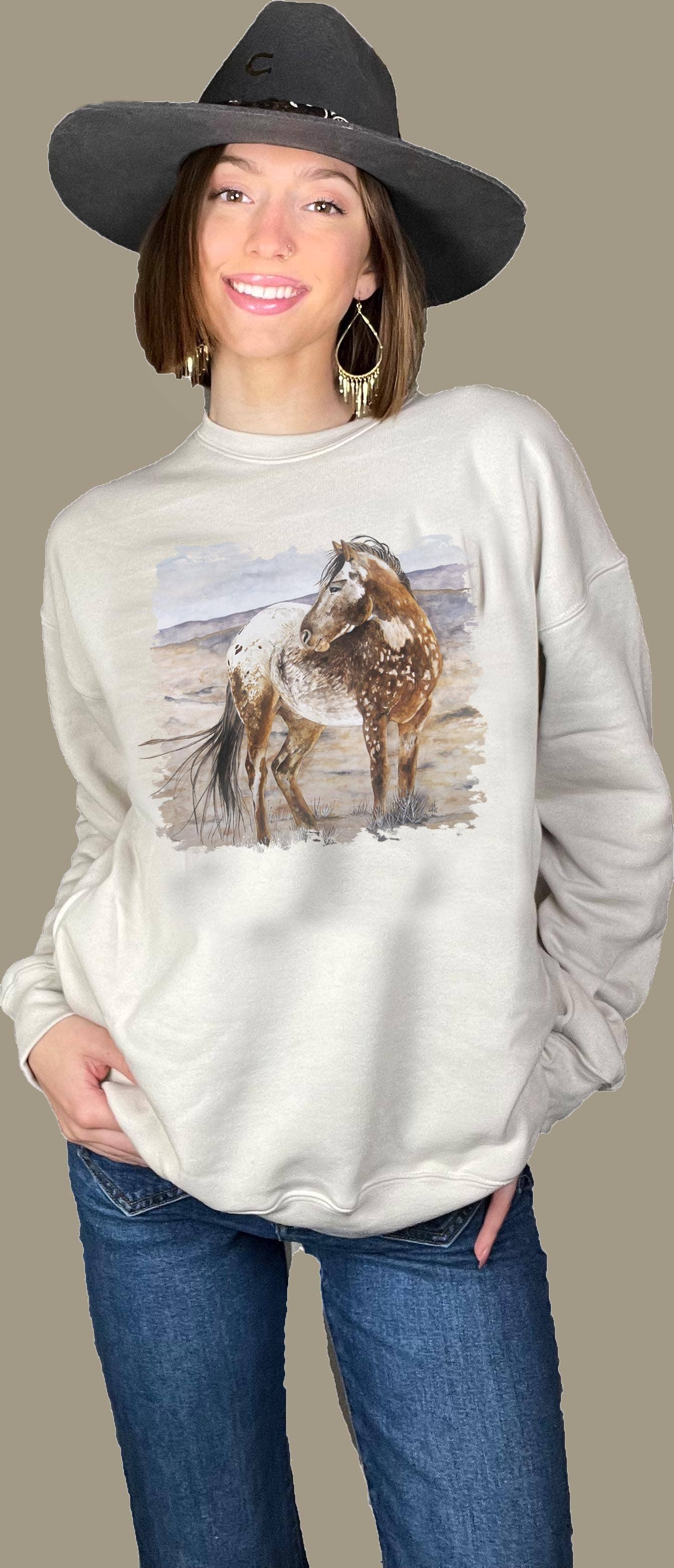 DOLLY ESTELLE - Wholesale Graphic Sweatshirt - Women's - Sweatshirt - No Name0