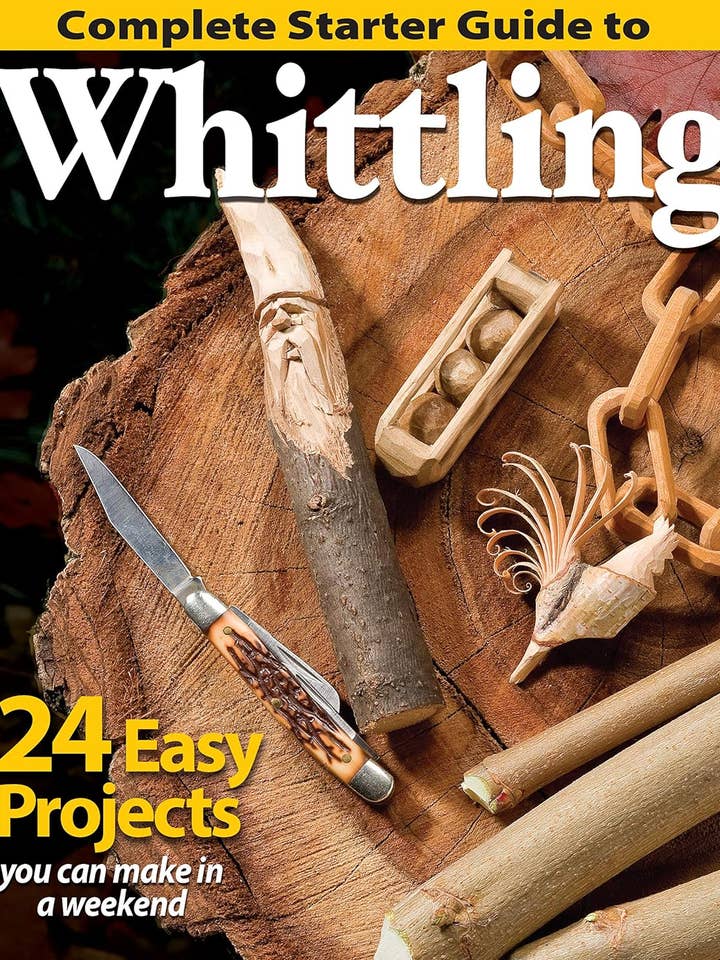 Complete Starter Guide to Whittling - 24 Easy Projects for wholesale by Fox Chapel Publishing
