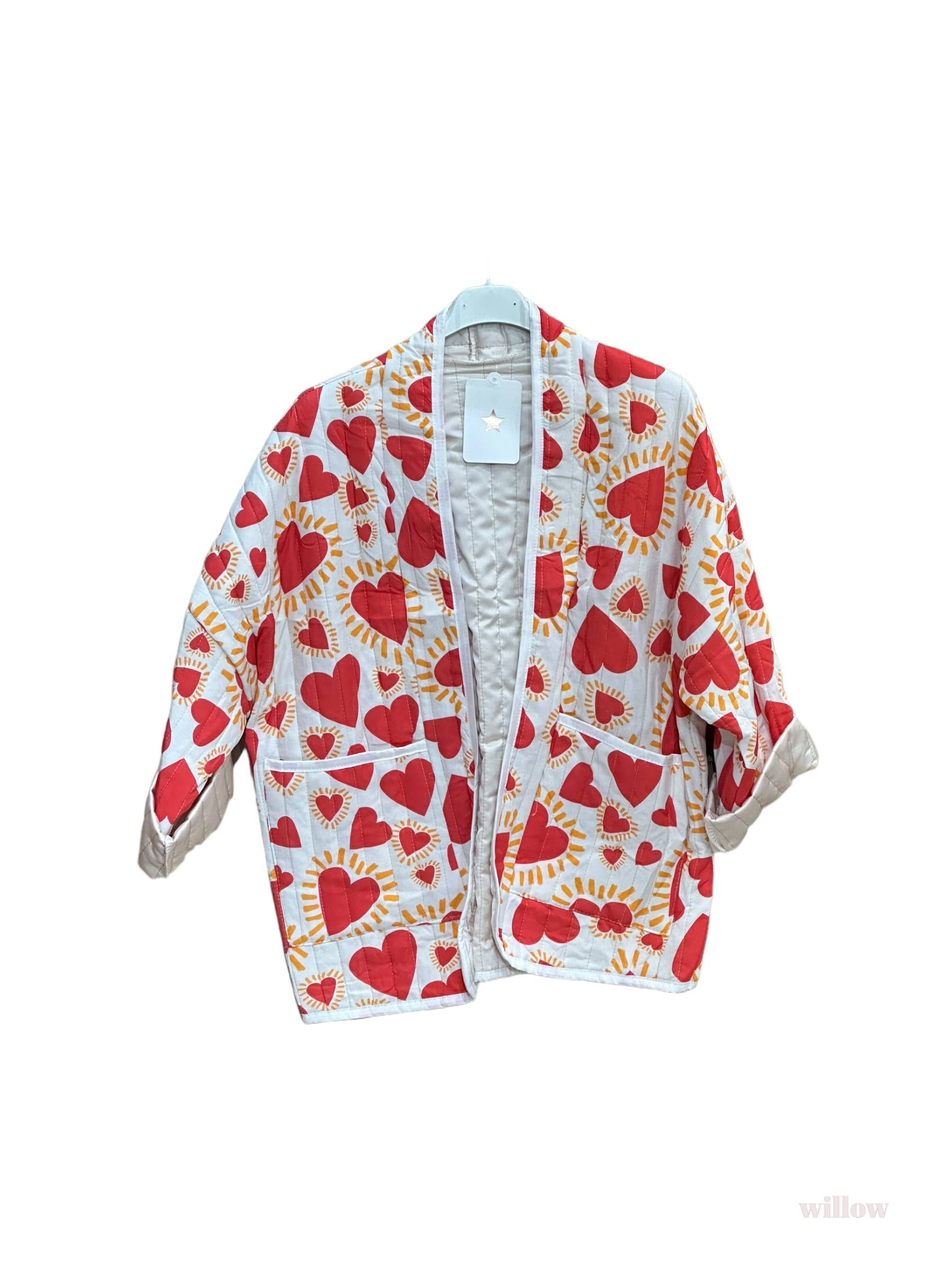 Moonsun – Großhandel Jacke – Damen – Steppjacke mit verschiedenen Blumenmustern4