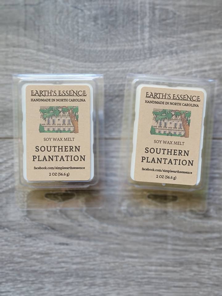 Southern Plantation 2 oz Soy Wax Melt for wholesale by Earth's Essence