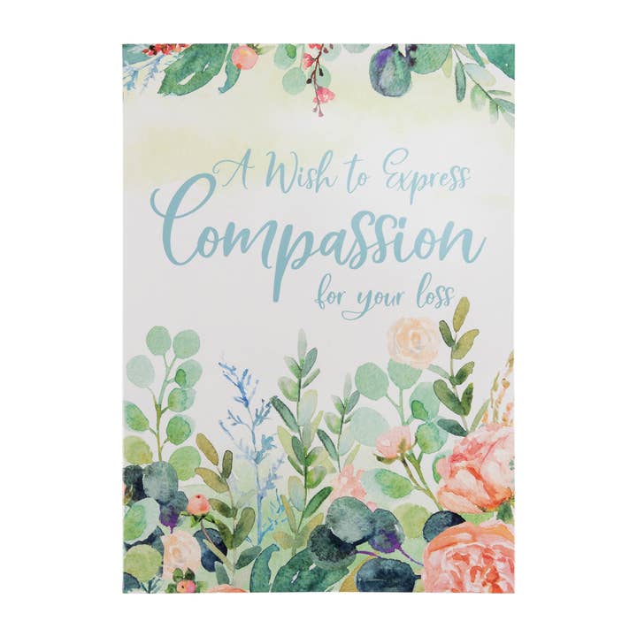 Single Cards: Compassion Watercolor Psalm 119:76 (Set of 6) for wholesale by Divinity Boutique