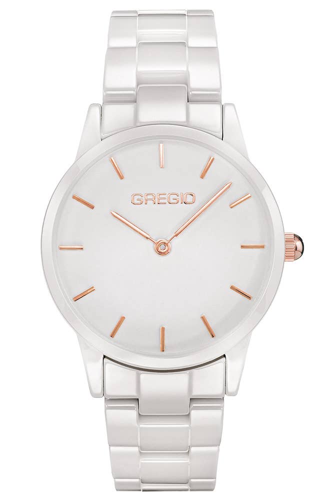 GREGIO – wholesale Wrist watch – Women's – GREGIO Ceramic Collection White Bracelet GR3100300