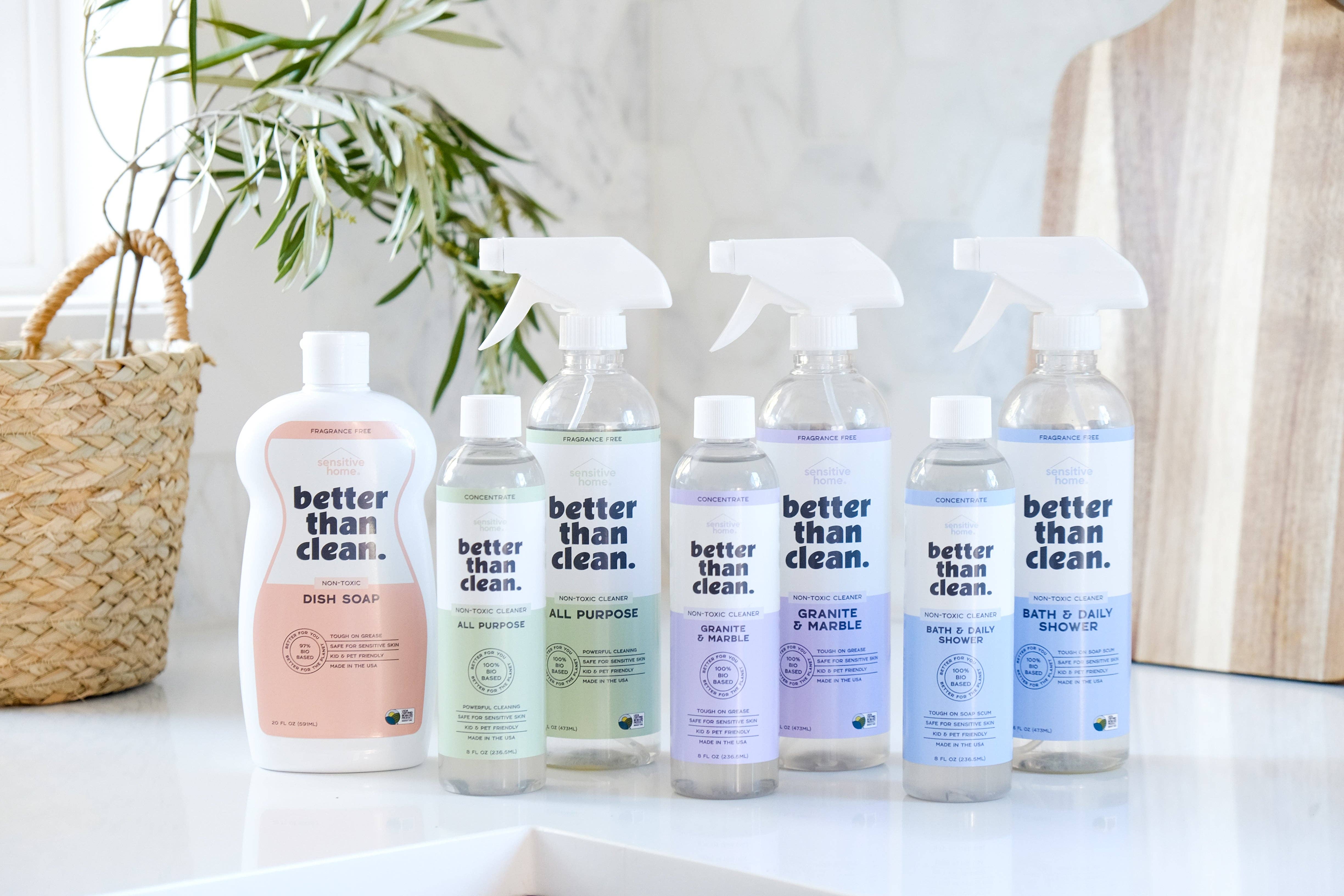 Better Than Clean - Wholesale All-Purpose Cleaning Spray - Family Bundle Pack7