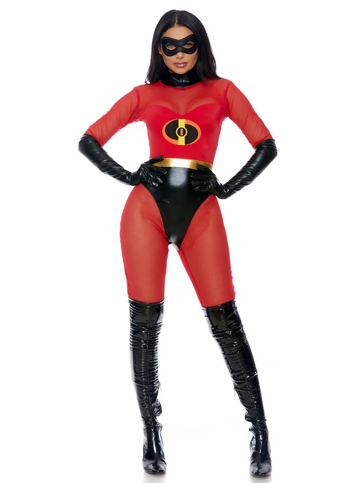 Rood Super Suit sexy superheldenkostuum voor groothandel op Faire