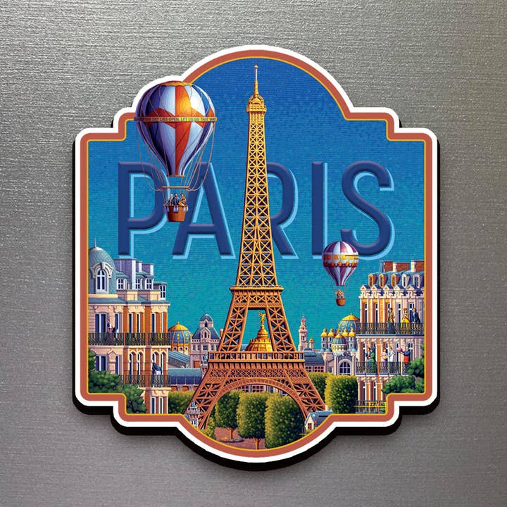 Boardwalk Puzzle Company - Wholesale Magnet - Paris - Magnet0