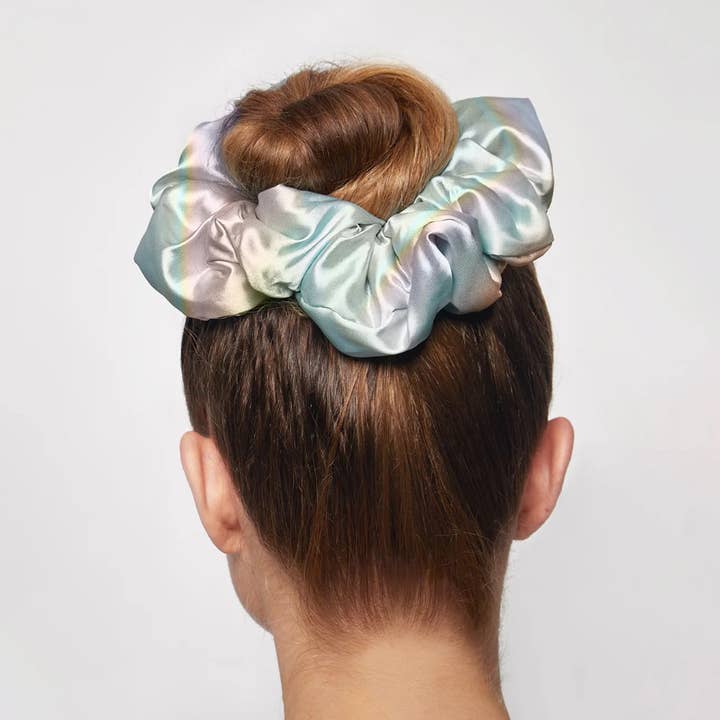 KITSCH - Wholesale Bedding Pillowcase/Sham - Holiday Satin Pillowcase and Pillow Scrunchie 2pc - Aura
