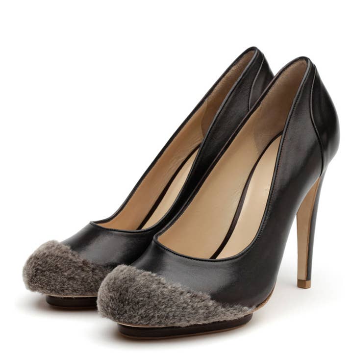 Oralia Fur Toe for wholesale by Liam Fahy London