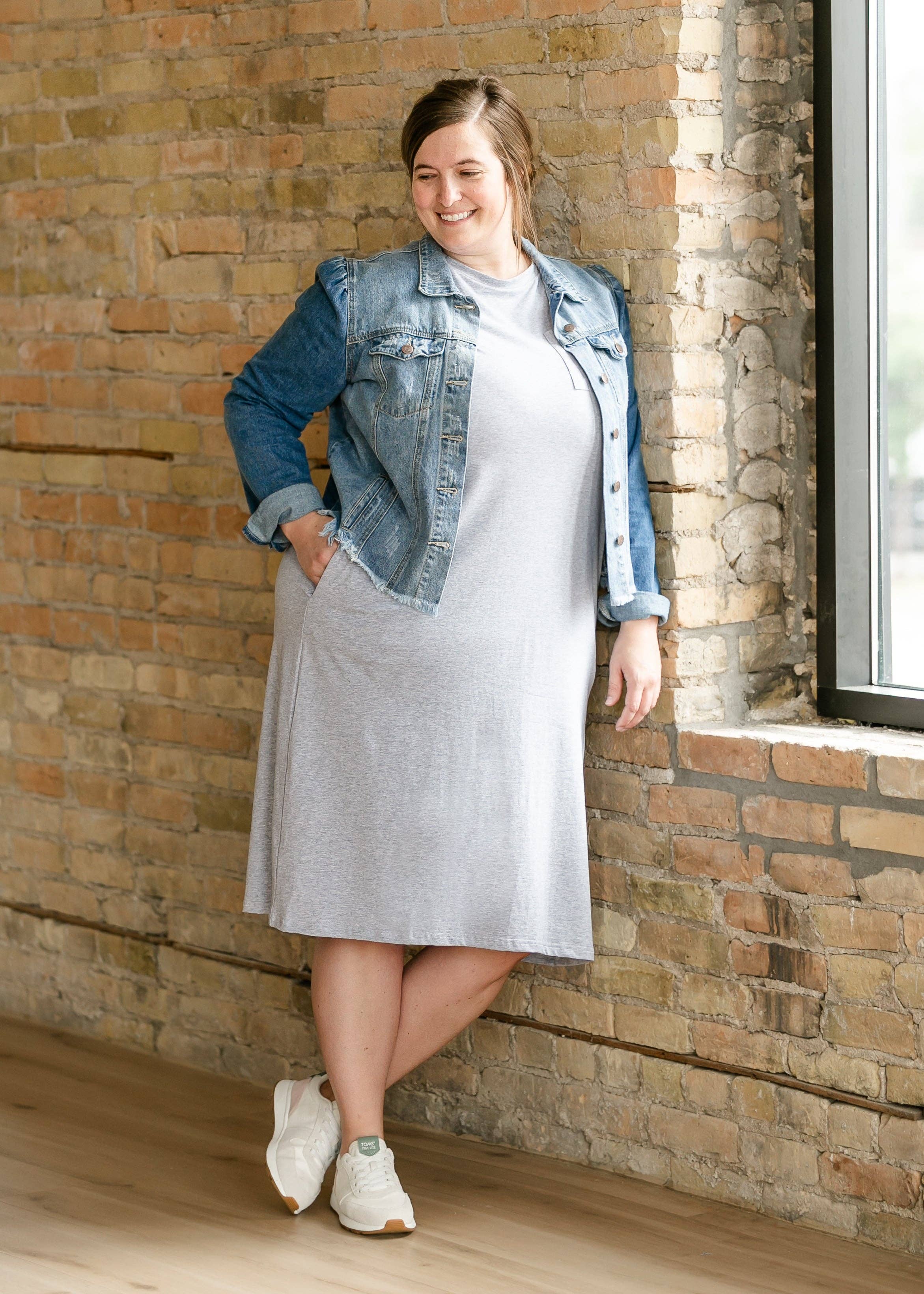 Inherit Clothing Company - Wholesale Dress - Women's - Finley T-shirt Midi Dress14