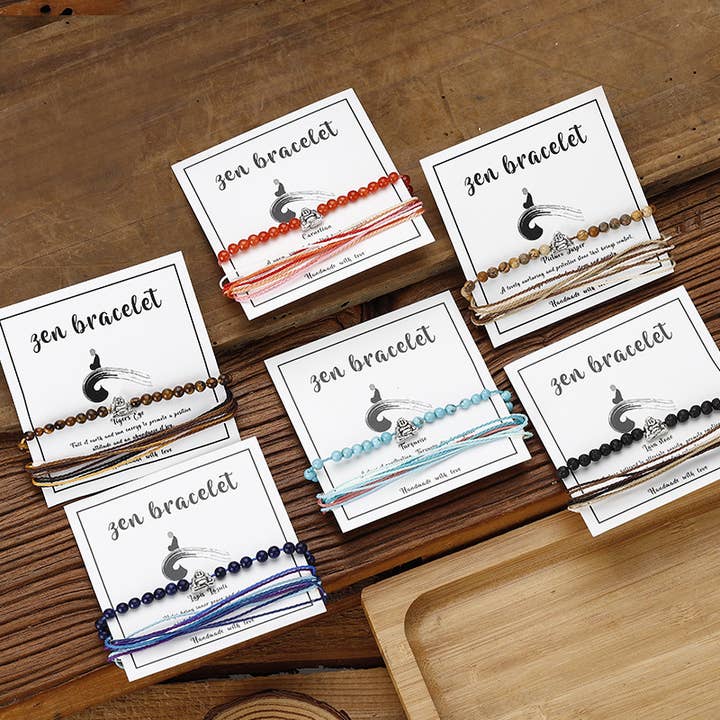 Gypsy Soul - Wholesale Beaded Bracelet - Zen Buddha Energy Bracelet - 12 pcs1