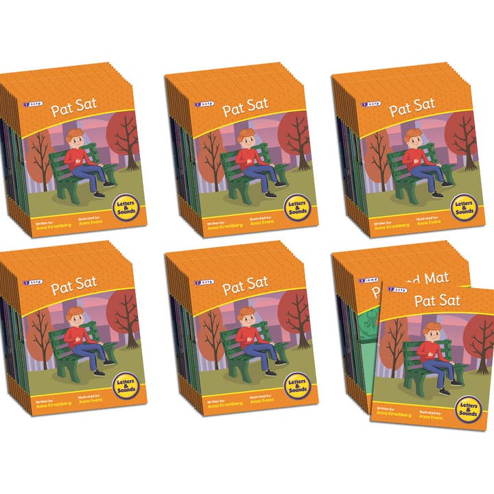 Letters & Sounds Fase 2 Set 2 - Narrativa - Confezione da 6 per la vendita all'ingrosso da parte di Junior Learning Inc.