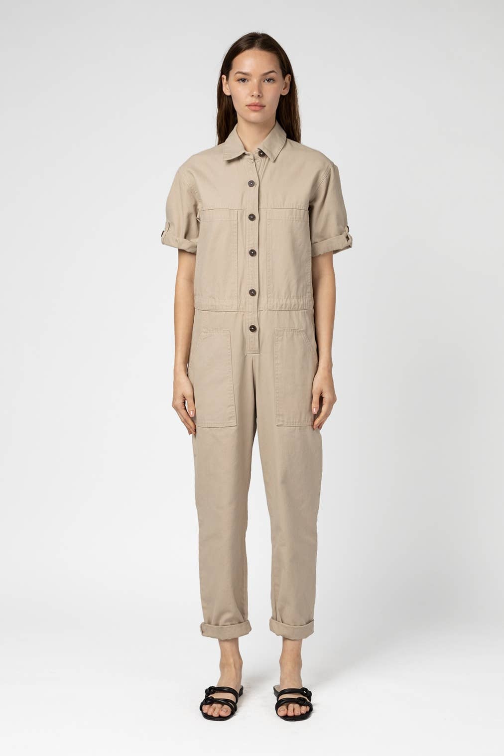 MOD REF - Wholesale Jumpsuit - Women's - The Winnett Jumpsuit | Short Sleeve Jumpsuit0