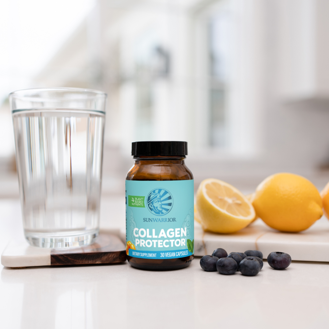 Sunwarrior - Wholesale Oral Supplement/Vitamin - Protector Plant-Based Collagen Capsules - Vegan, Soy-Free8