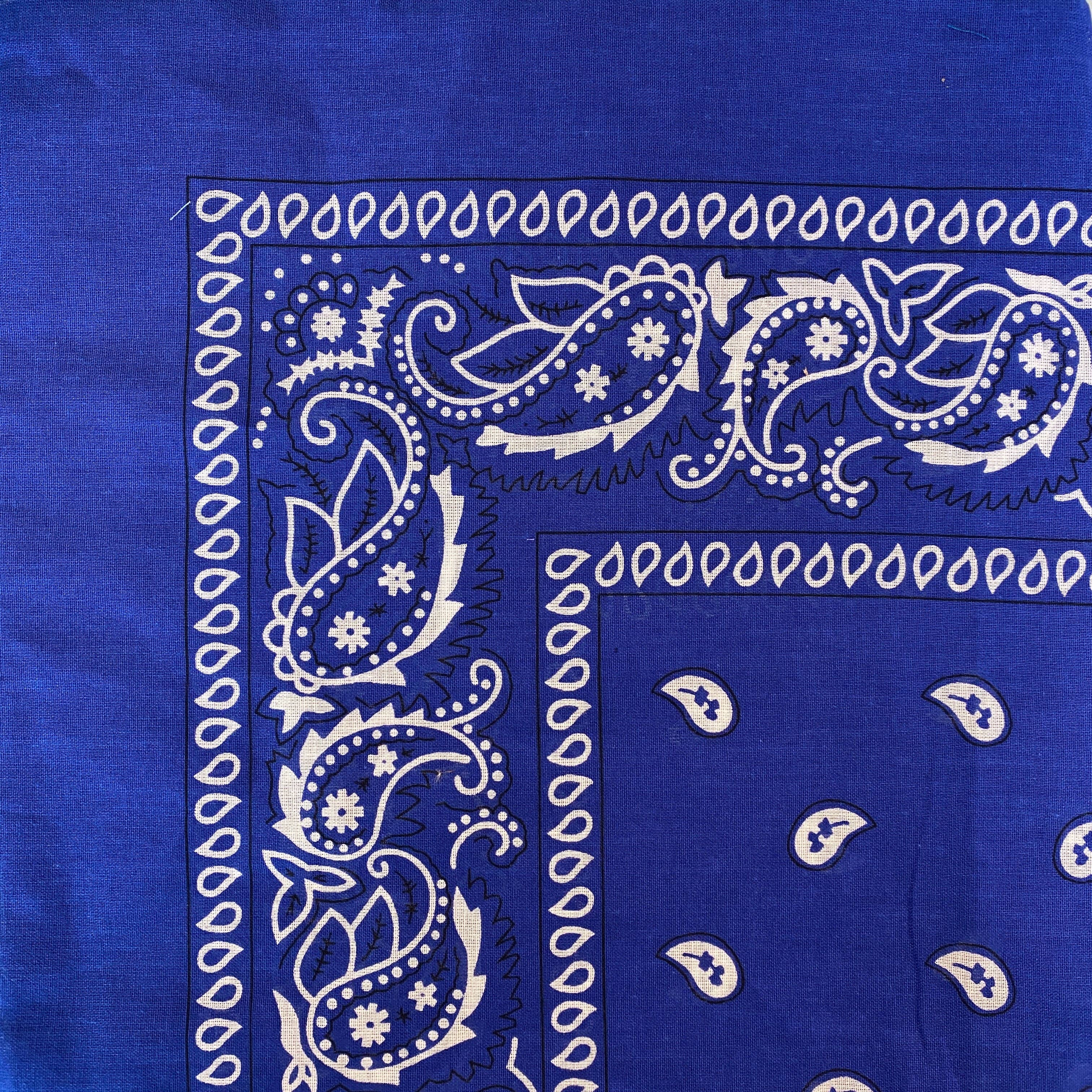 Royal Bandana- Blues for wholesale on Faire2