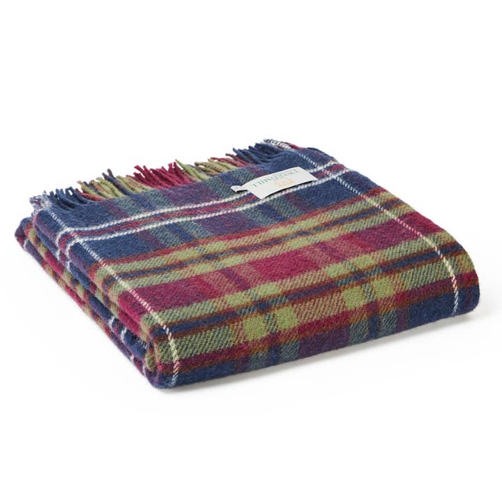 Tweedmill Textiles - Wholesale Throw Blanket - Tartan Pure New Wool Throw