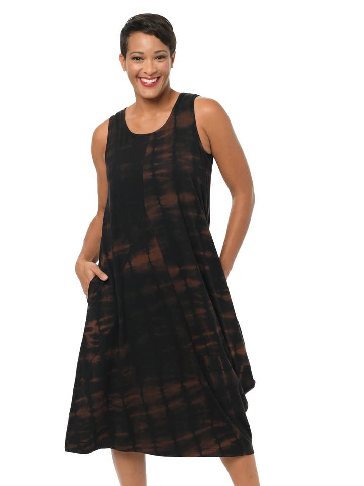 Tulip Clothing - Wholesale Dress - Women's - SDM188 Giada Dress in Barcelona
