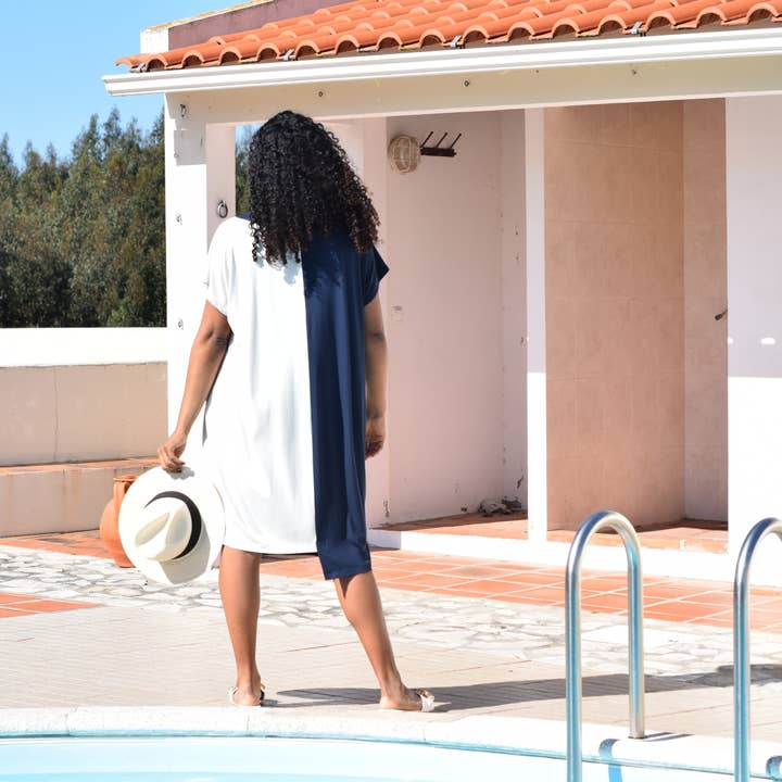 Torster & Ribeiro, Lda - CurvyShion - Vente Robe – femme - Robe grande taille Celia - du L au 5XL / robe asymétrique6