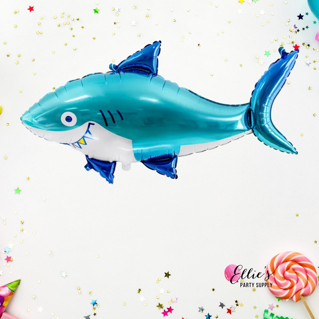 Ellie's Party Supply - Wholesale Balloon - Foil Shark Balloon  40.2 x 24.41