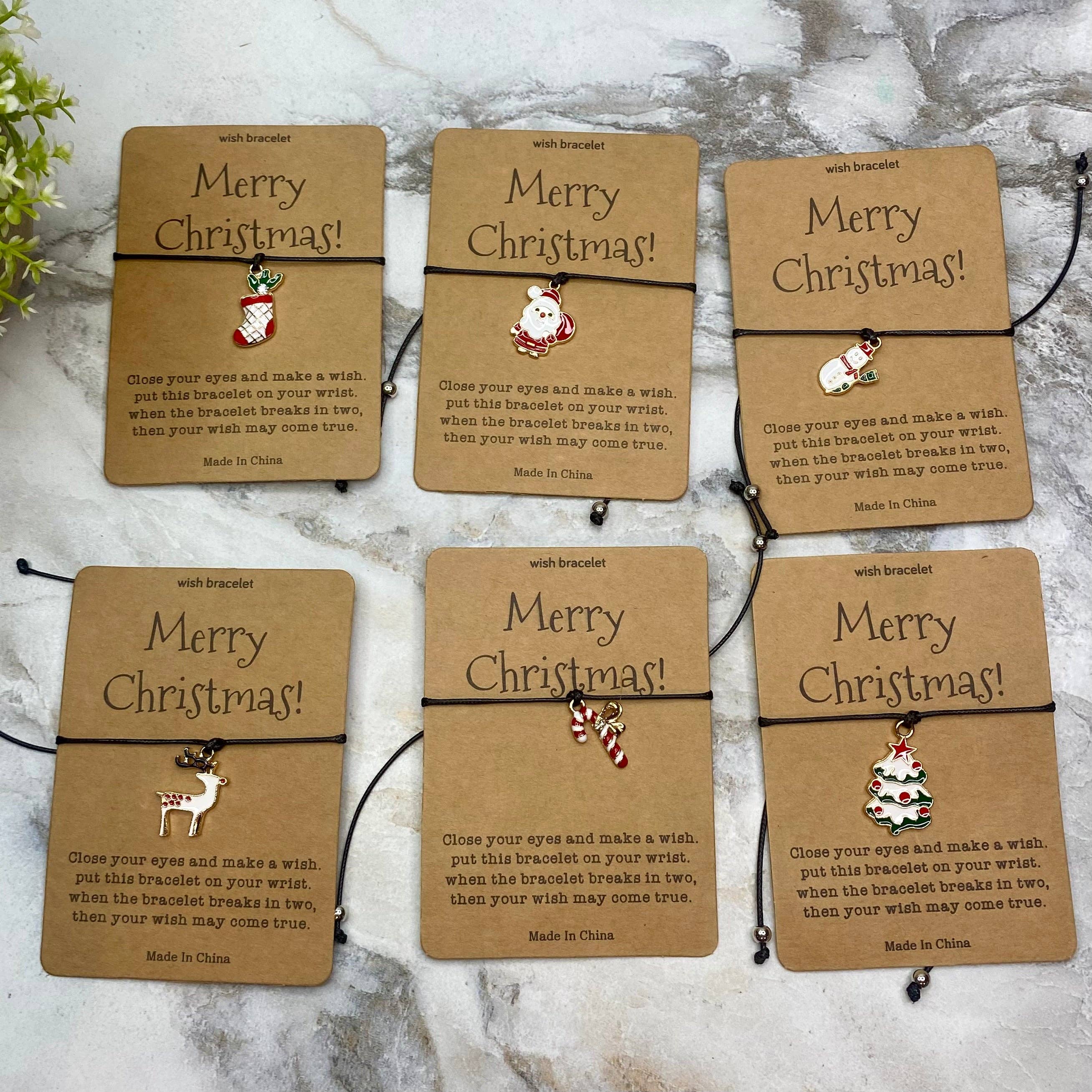 Hive Supply - Wholesale Charm/Dangle Bracelet - Bracelet - Make a Wish - Christmas Mix2