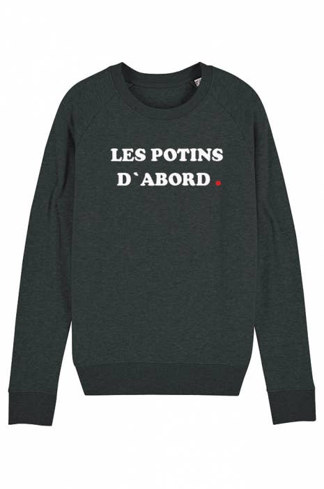 Tshirt Corner - Wholesale Graphic Sweatshirt - Women's - Gossip First Women's Sweatshirt - Velvet0