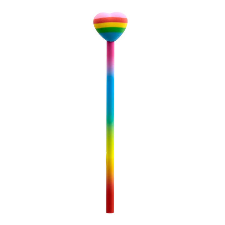 Puckator Ltd – Großhandel Bleistift – Bleistift- und Radiergummiaufsatz in Regenbogenform4
