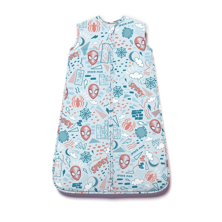 MARVEL Spider-Man Sketch Book Baby Sleep Bag - 1.0 TOG for wholesale by Milk Snob