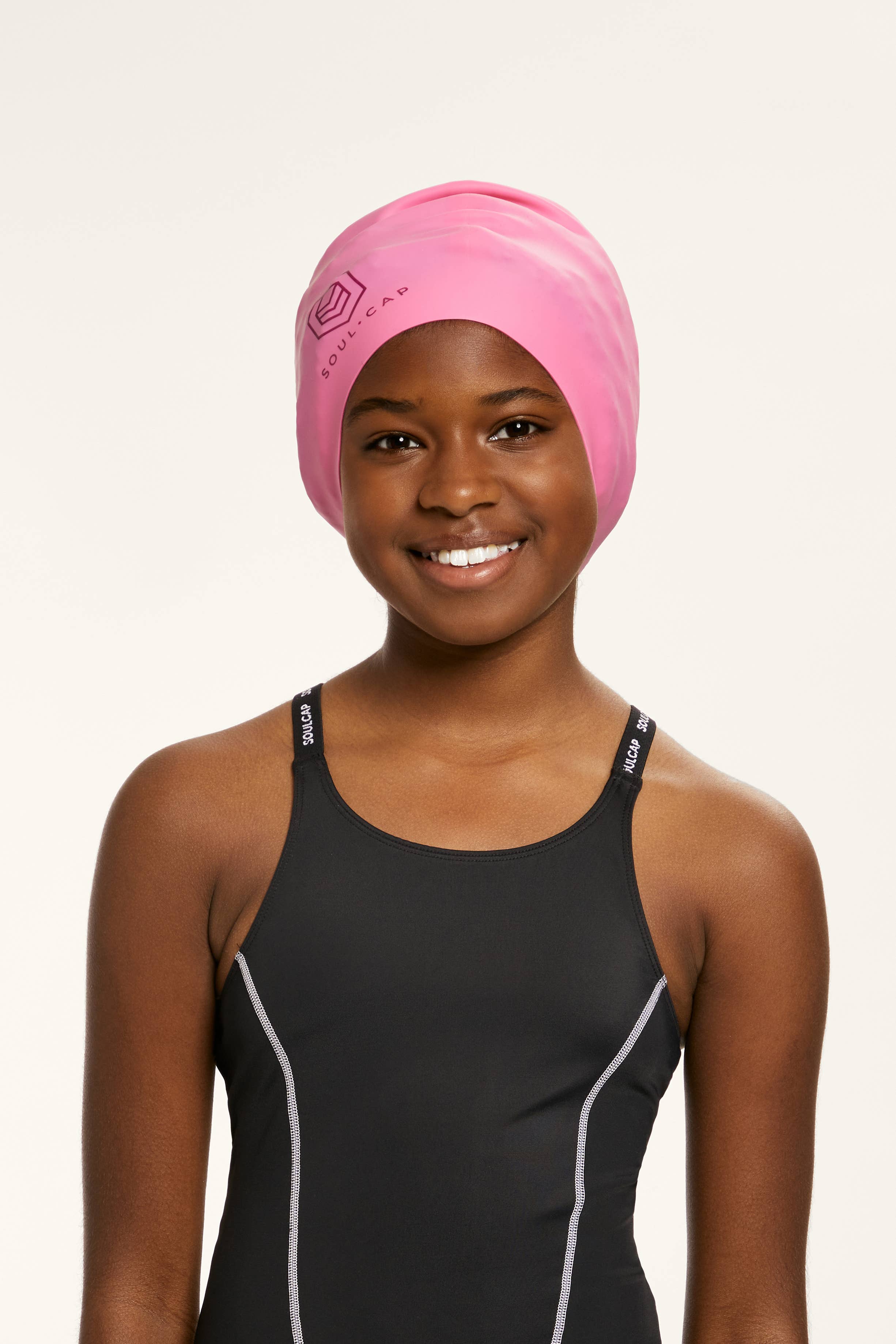 SOUL CAP - Wholesale Swim Cap - Kids & Baby - Kids Voluminous Swim Cap - Long, Curly & Big Hair28