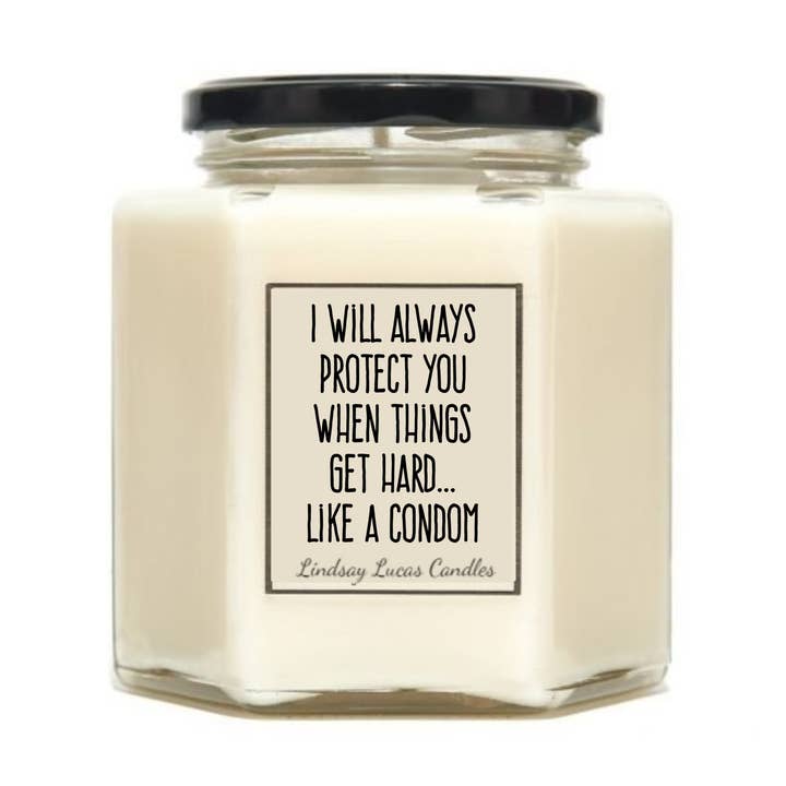 Vela aromática de broma divertida, 67 aromas, 3 tamaños para venta al por mayor de Lindsay Lucas Candles