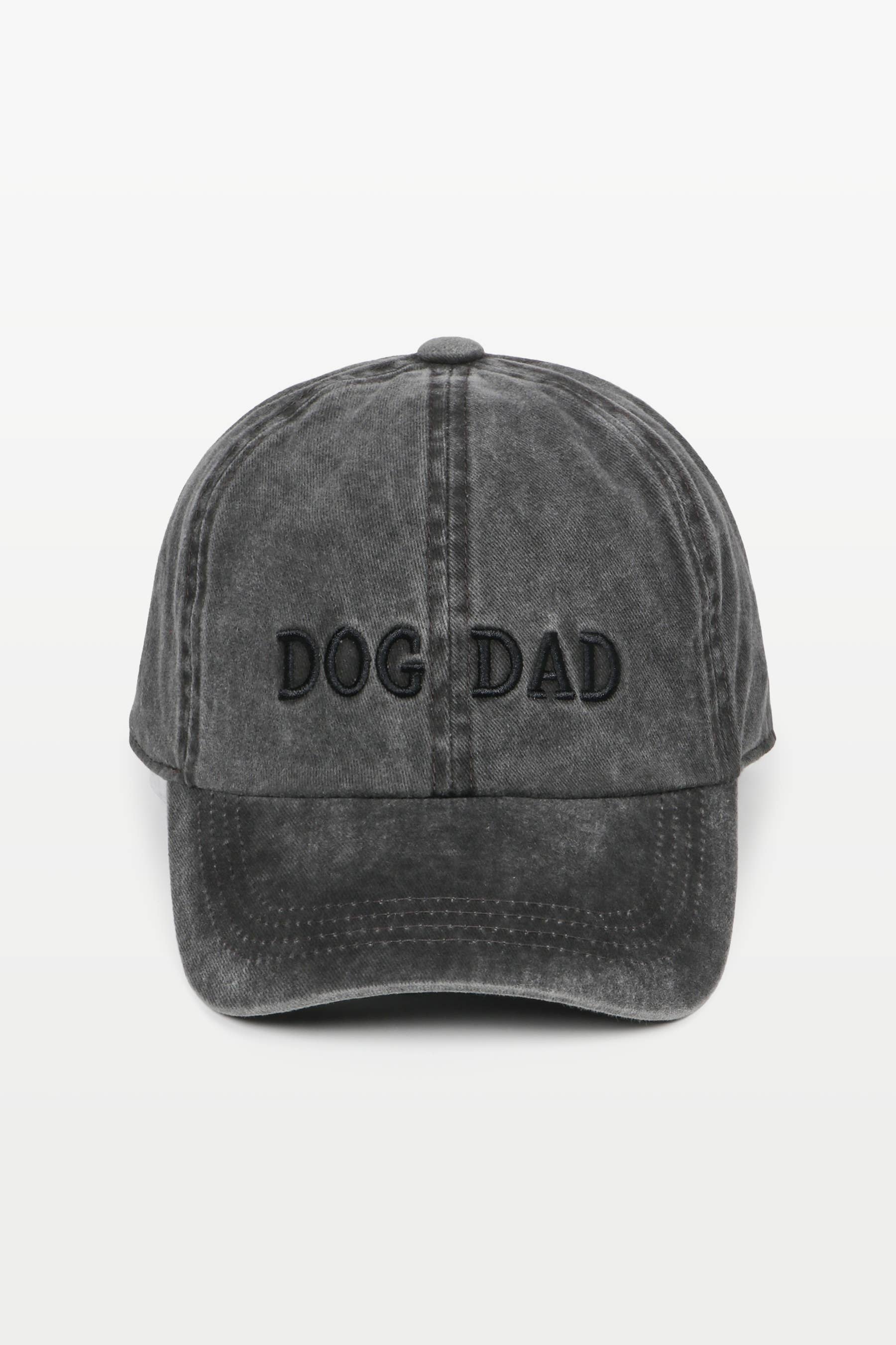 David And Young - Wholesale Baseball Cap - Men's - LCAP413 - Dog Dad Tonal Embroidered On Vintage Wash Cap0