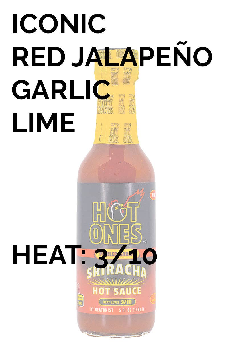 Heatonist - Wholesale Hot Sauce - Pickled Garlic Sriracha | Hot Ones Hot Sauce1