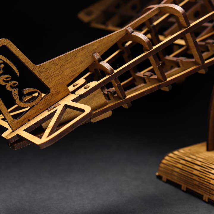 Next Day Shop - Wholesale Puzzle - Adult - Treed-Puzzle Airplane 3D Wooden Puzzle - Airplane Model Kit5