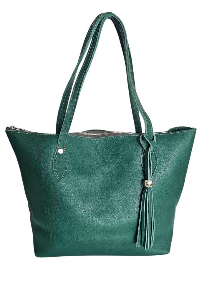 Florentine Tote-väska - Oliv för wholesale av MBH Leather
