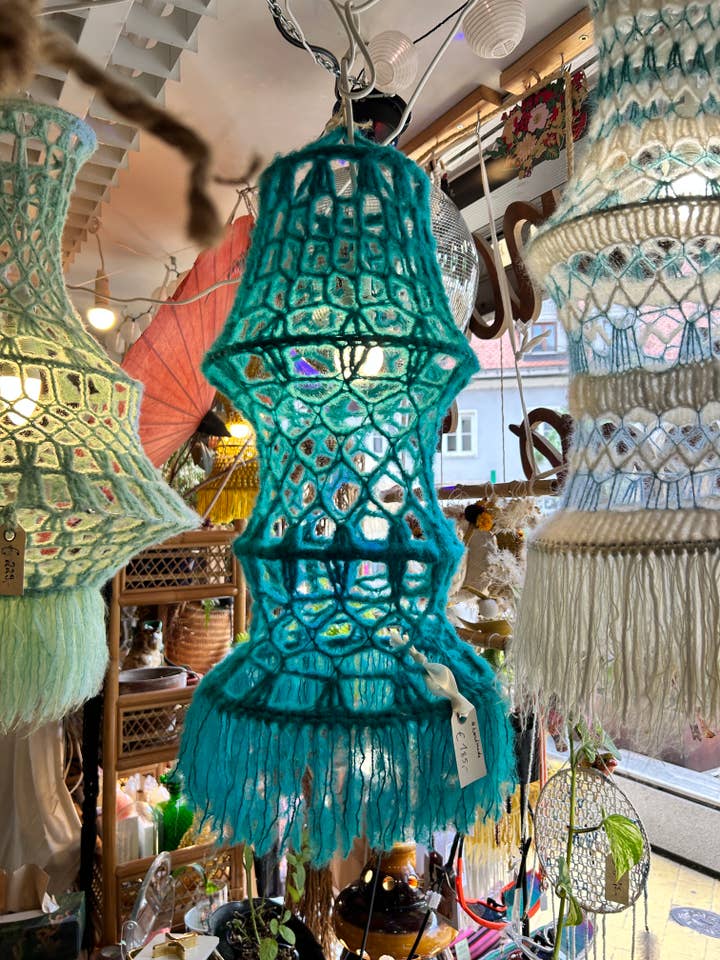 Abat-jour pour suspension - fait main pour la vente par Made by MANAGERIE