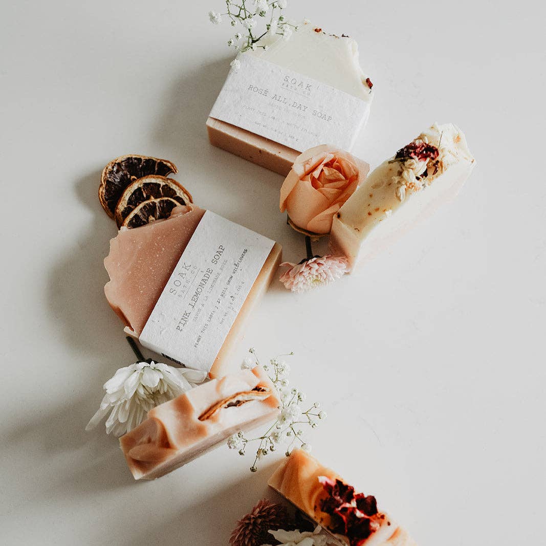 SOAK Bath Co - Wholesale Bar Soap - Spring Fling Soap Bar - Made in Canada3